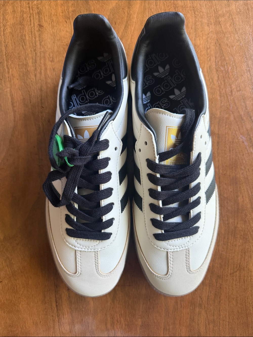 Adidas Samba OG Black White Gum Sneakers NWT Men’s 8.5 Women’s 9.5 w/ Box
